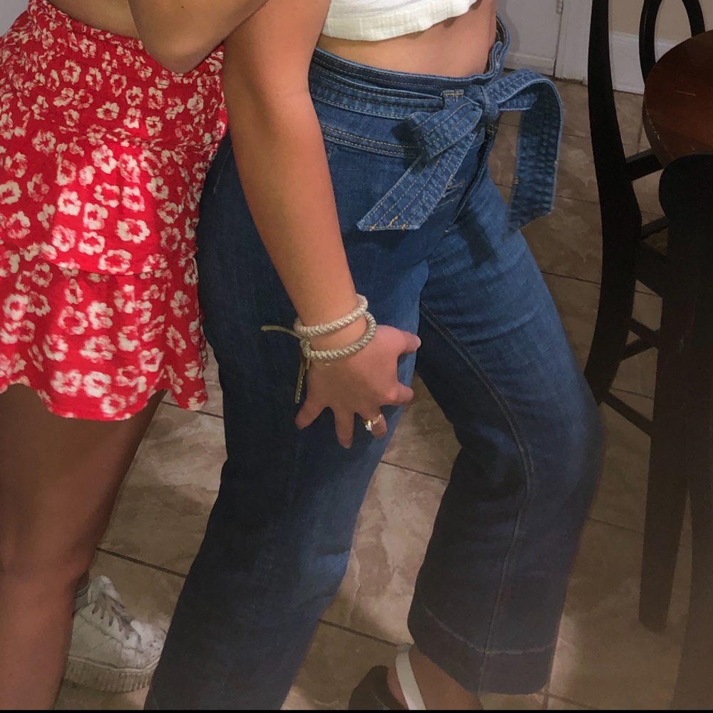 Anthropologie jeans size 27 petite! In great condition!